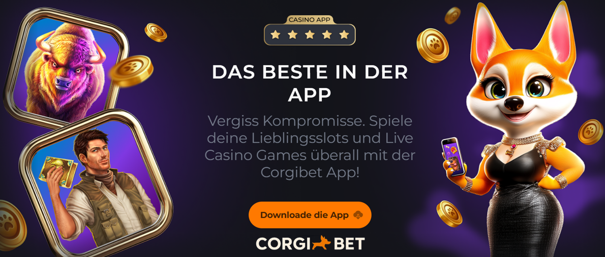Corgibet herunterladen app