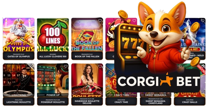 Top-Slots im Corgibet Casino